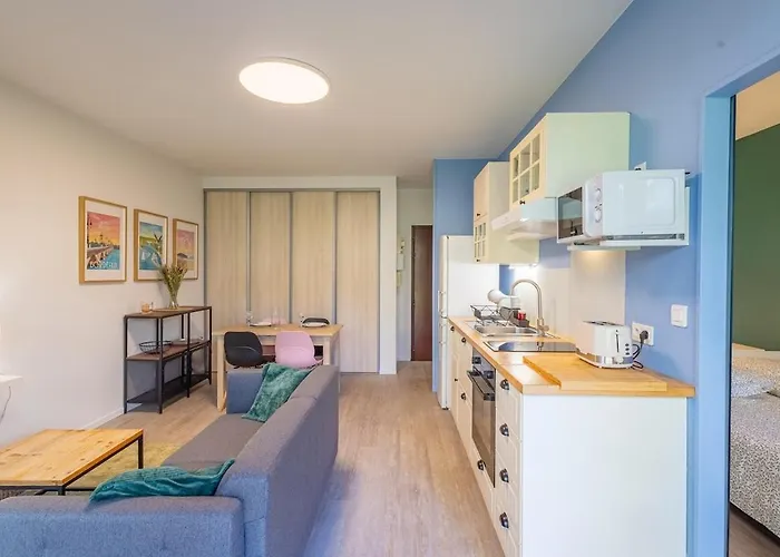 公寓 Cosy Et Terrasse En Mérignac